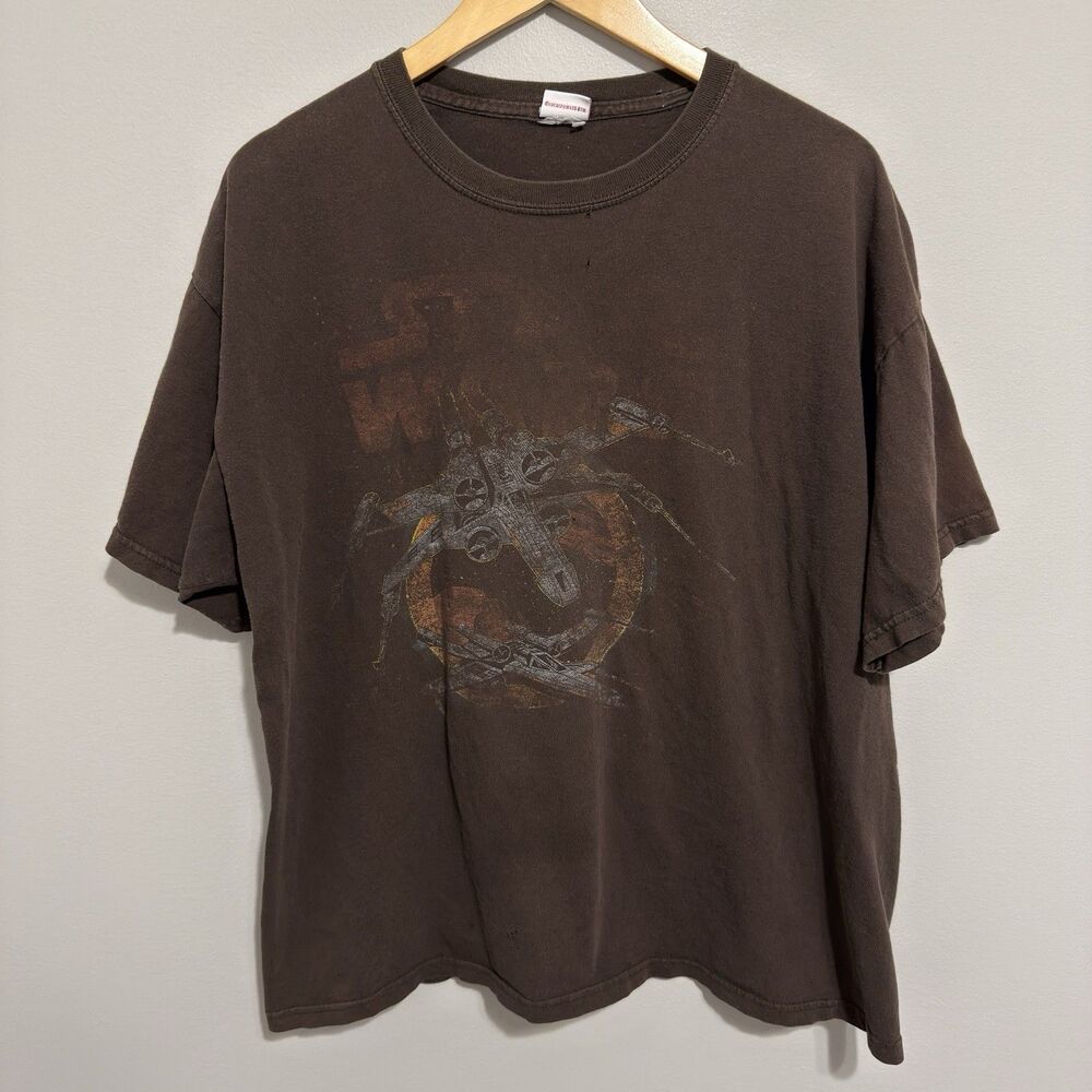 Vintage Star Wars Lucas Film X-Wing T-Shirt Size XL